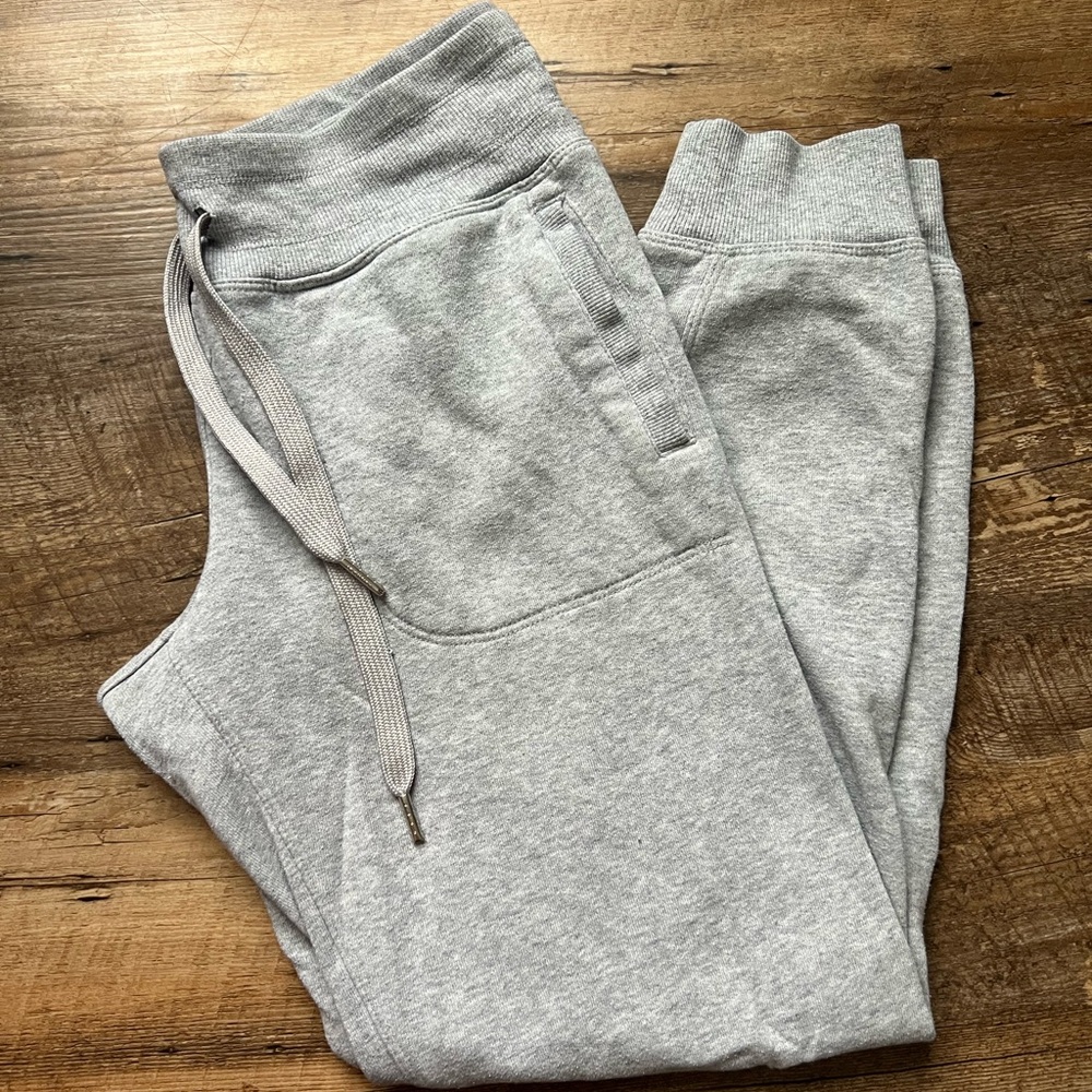 Gray Calvin Klein sweatpants